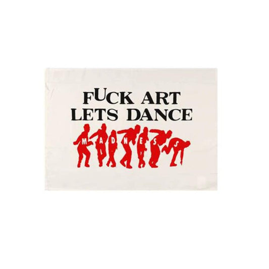 Fuck Art Natural Tea Towel