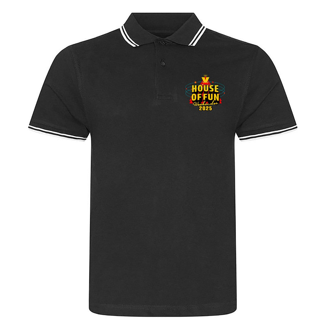 House Of Fun 2025 Official Polo Black PRE-ORDER