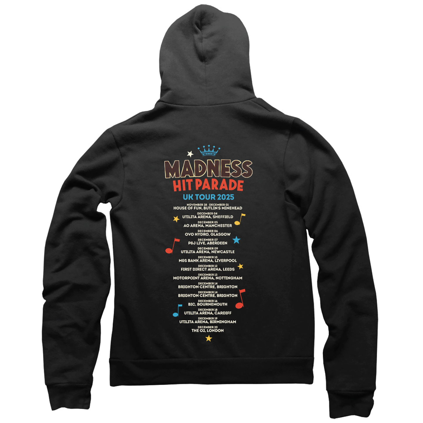 Hit Parade Black Hoody