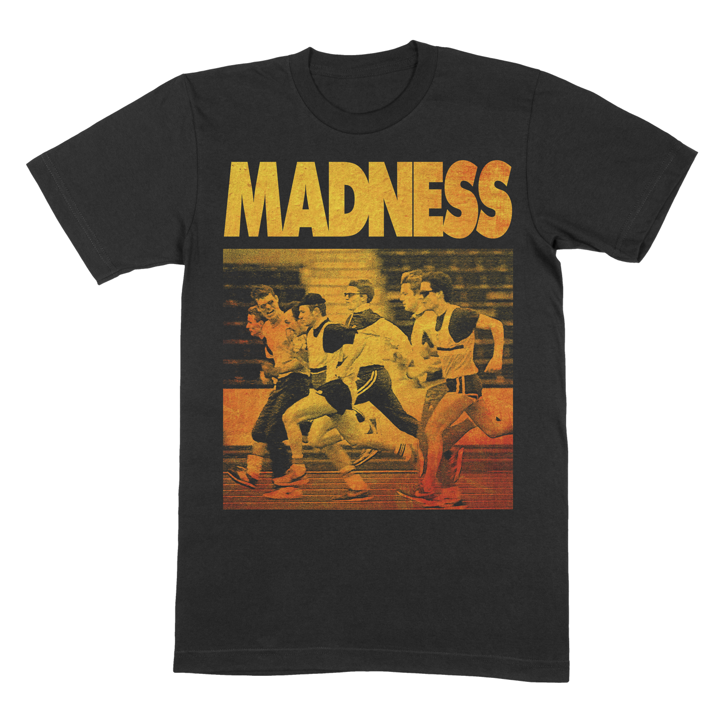Gold Keep Moving Black T-Shirt