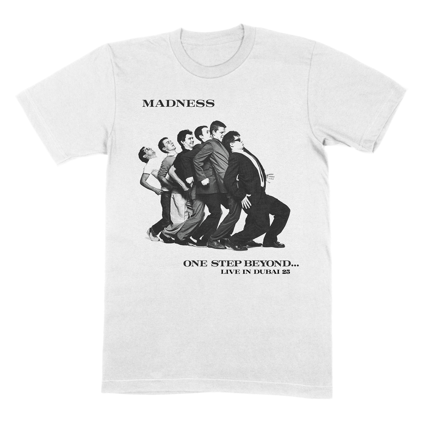 One Step Beyond Live In Dubai White T-Shirt