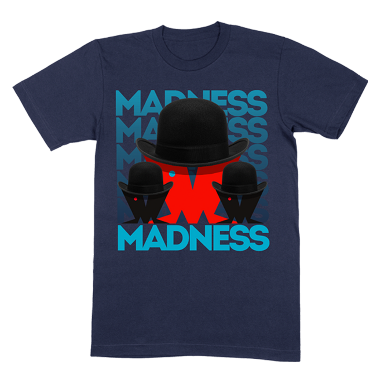 Bowler Hat T-Shirt Navy