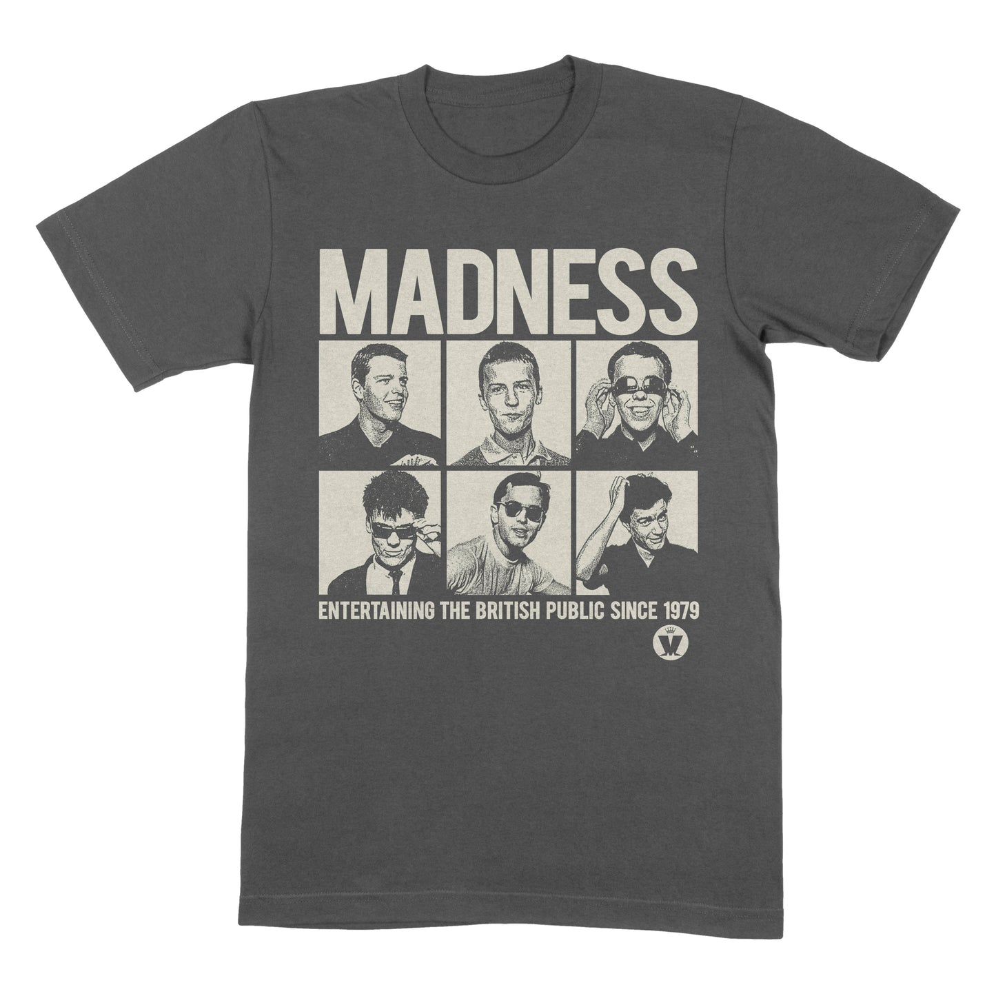 Entertaining Charcoal T-Shirt