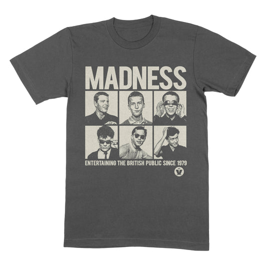 Entertaining Charcoal T-Shirt