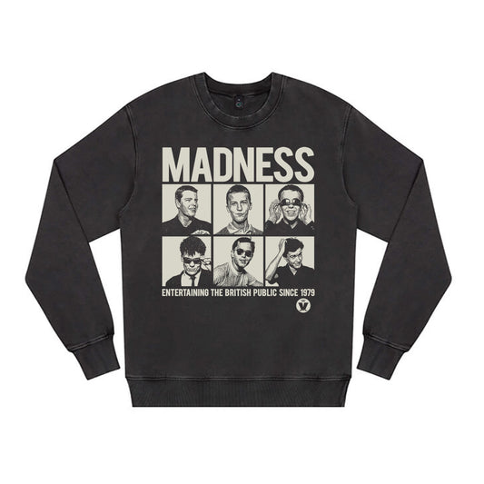 Entertaining Black Sweatshirt