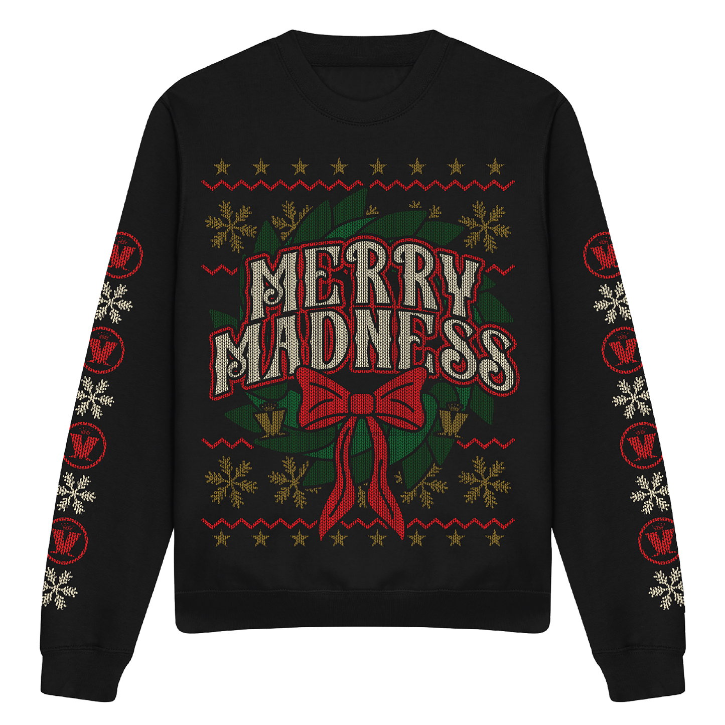2025 Mad Christmas Sweatshirt Black