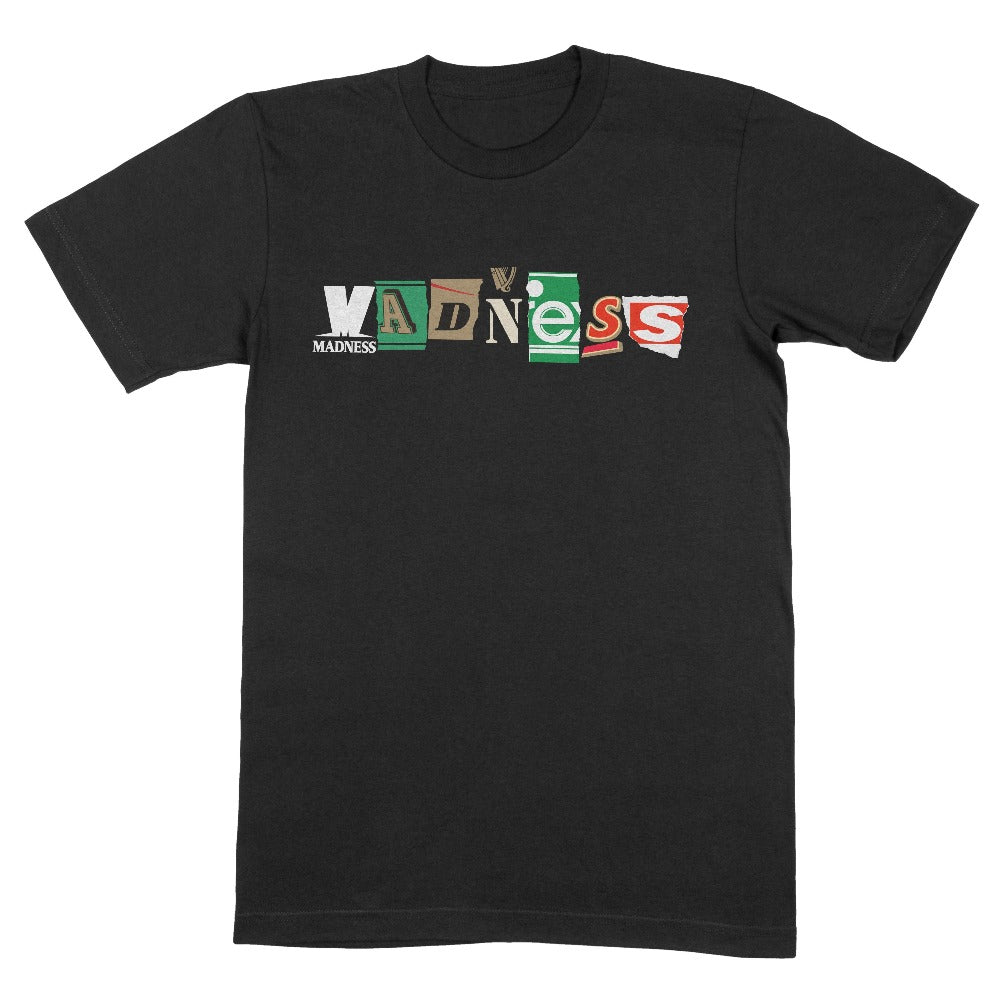 RANSOM NOTE BLACK T SHIRT