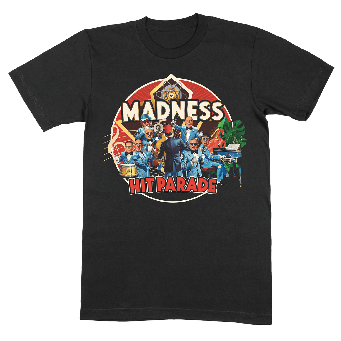 Hit Parade UK TOUR T-Shirt Black