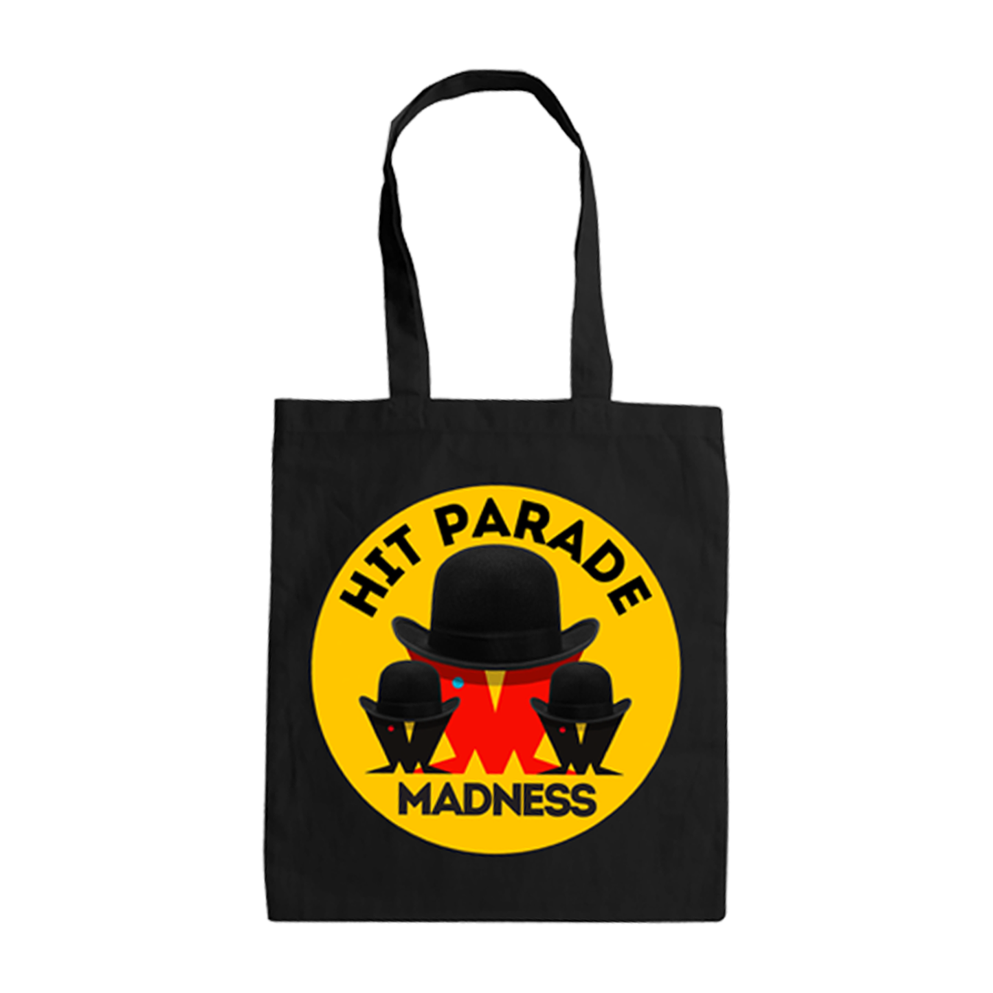 Hit Parade Black Tote Bag