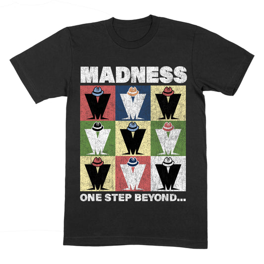 Distressed One Step M T-Shirt Black