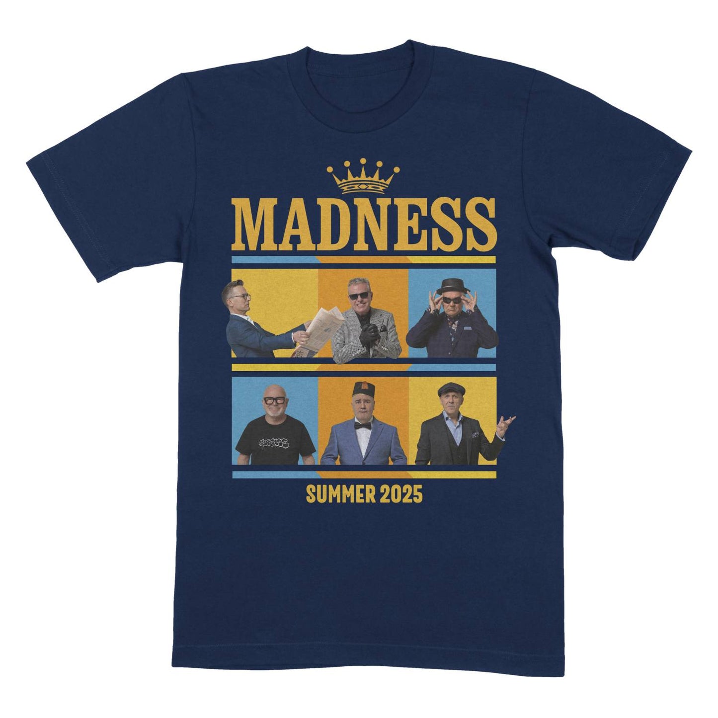 Madness Summer 2025 Tour T-Shirt Navy