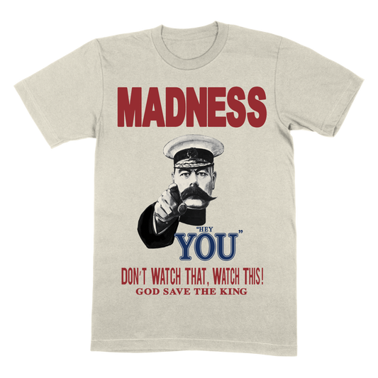 God Save The King Natural T-Shirt