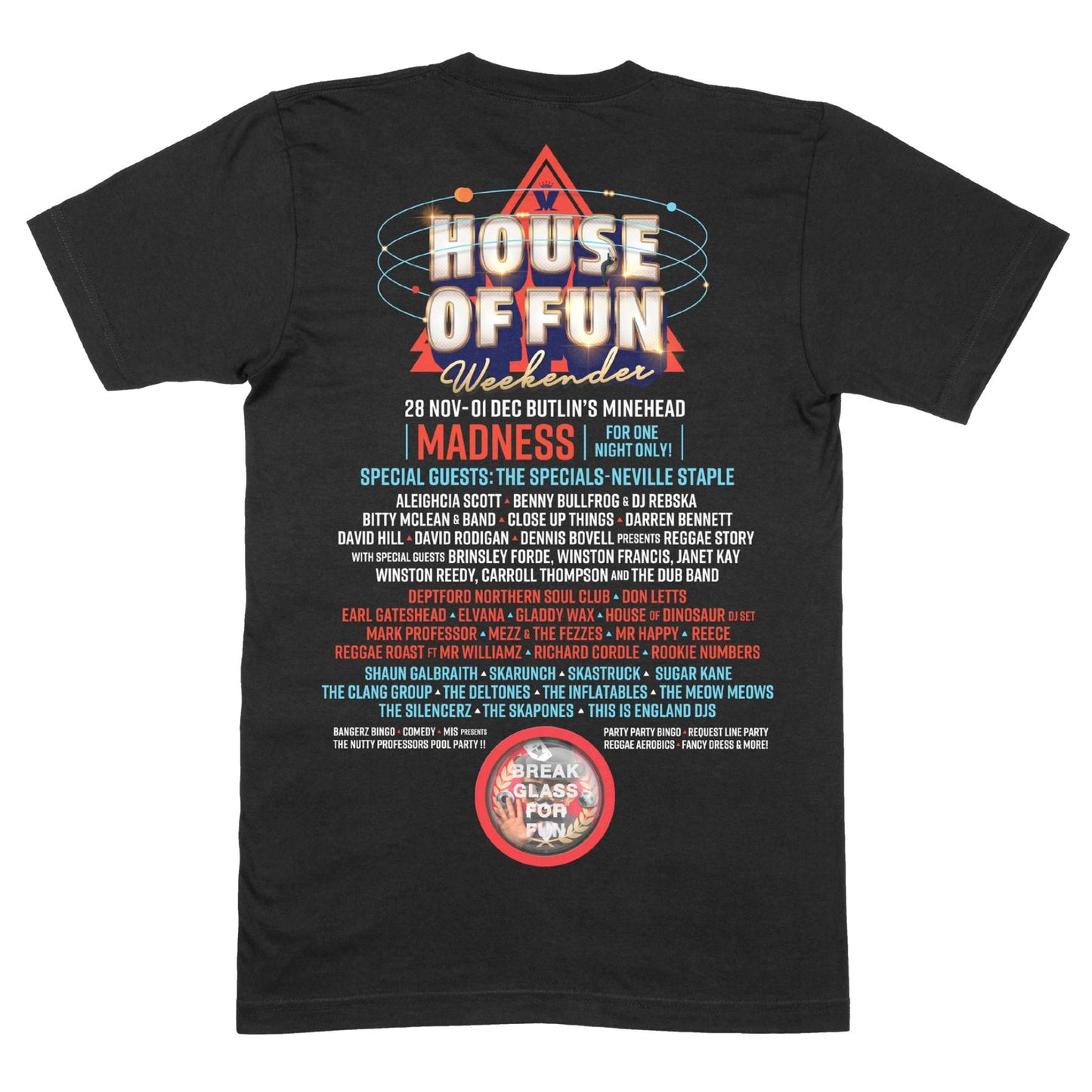HOF 2025 Event T-Shirt Black