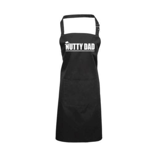 Black Nutty Dad Apron