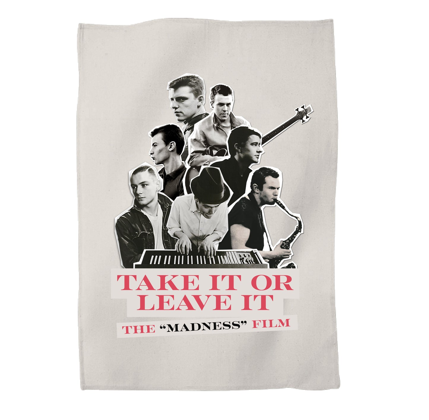 Take It Or Leave It Ltd Edition Tea Towel Natural