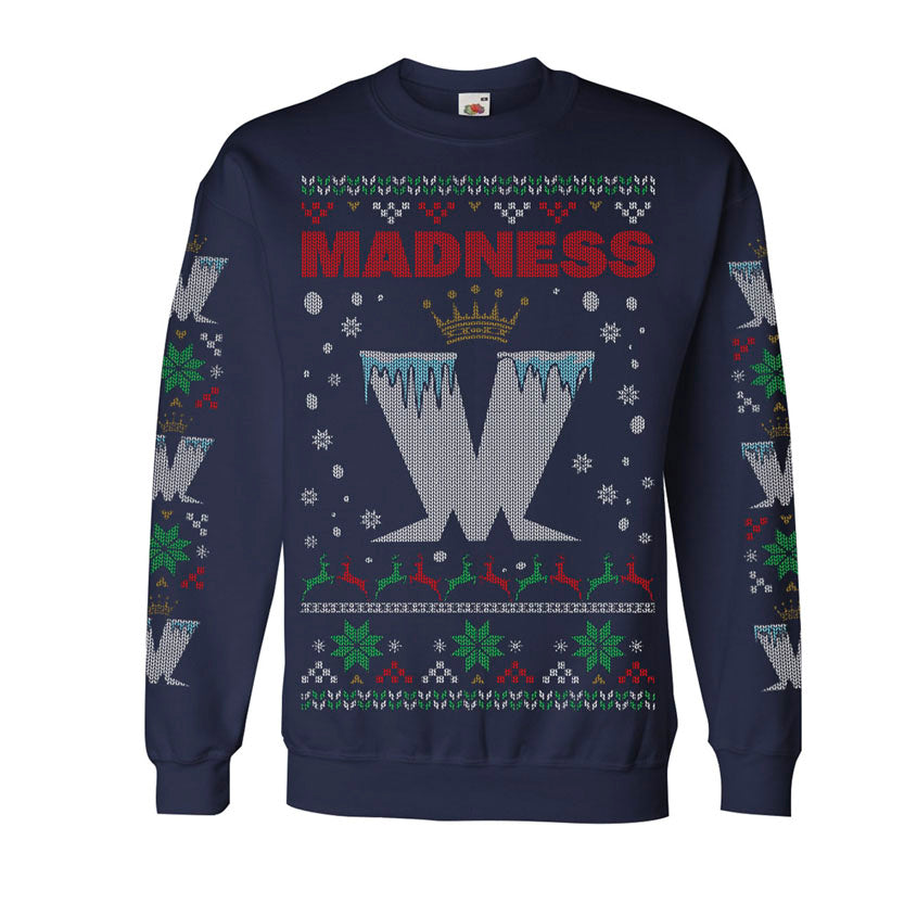 Madness 2021 Christmas Sweater Navy